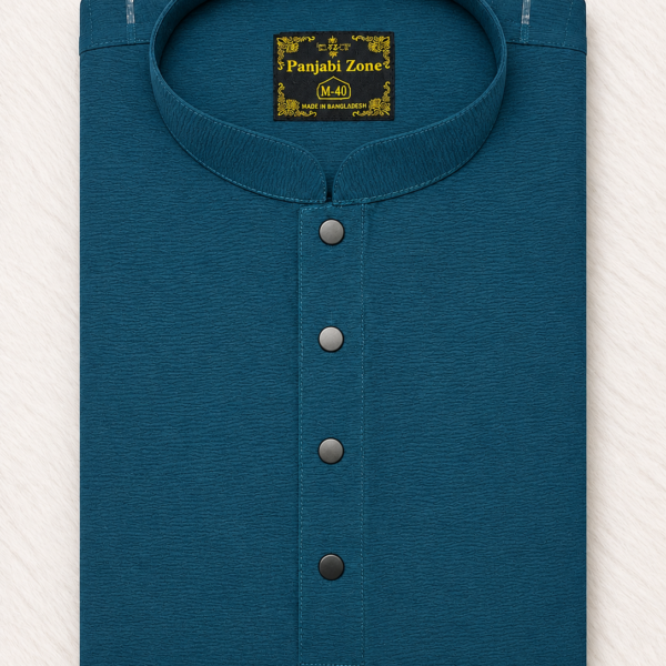 Solid Panjabi Sea Green